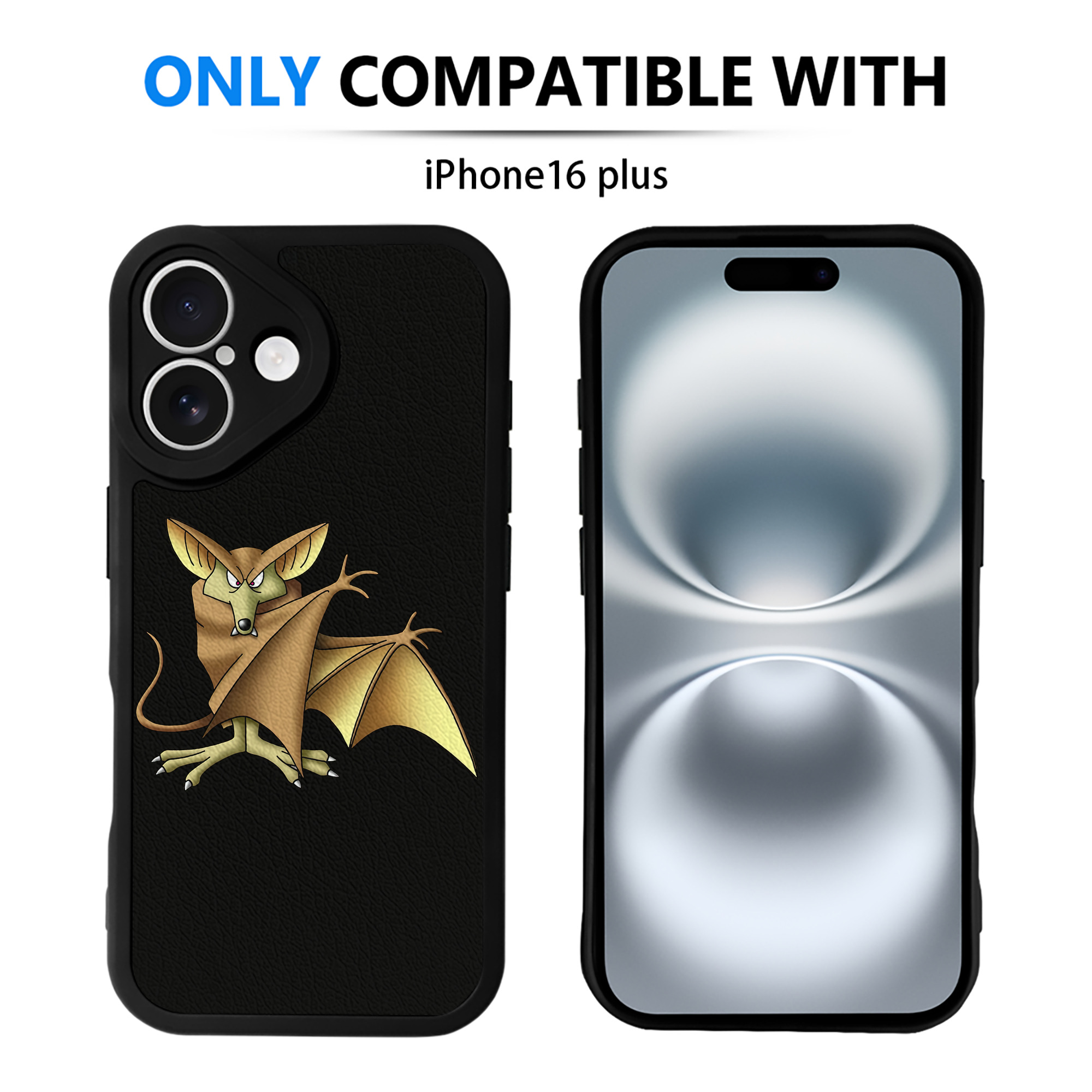 （画像用） ドラゴンクエスト Doragon Kuesuto Dragon Quest 【iPhone 16シリーズ対応】シリコンスマホケース（レザー調） 材質：シリコン